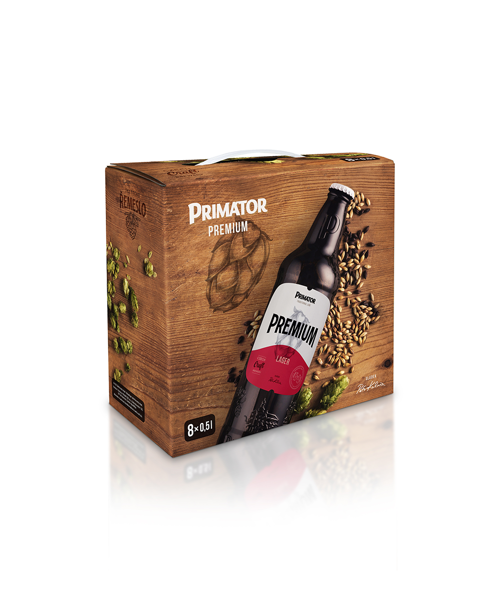 dárkové balení piv - multipack PRIMÁTOR PREMIUM